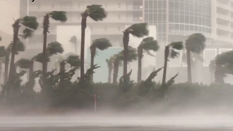 Hurricane in Panama City Beach