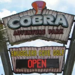 Cobra Adventure Park Sign