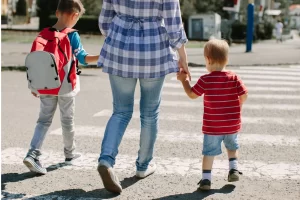 Crossing the Street with Kids