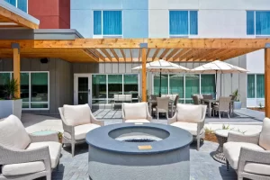 Patio Area at Towneplace Suites